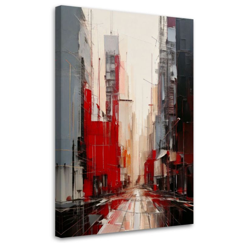 Obraz na płótnie Feeby Miasto Miejska Architektura 70x100cm 1szt