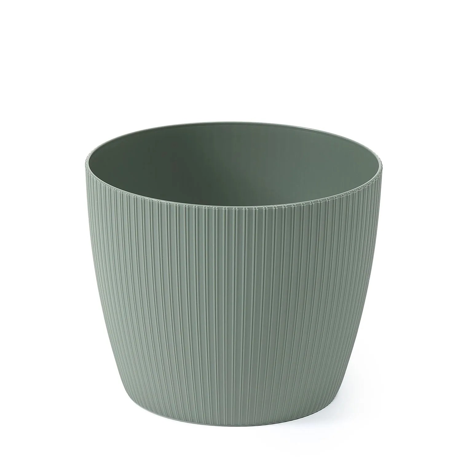 Osłonka Magnolia Jumper szarozielona recycled - 30 cm