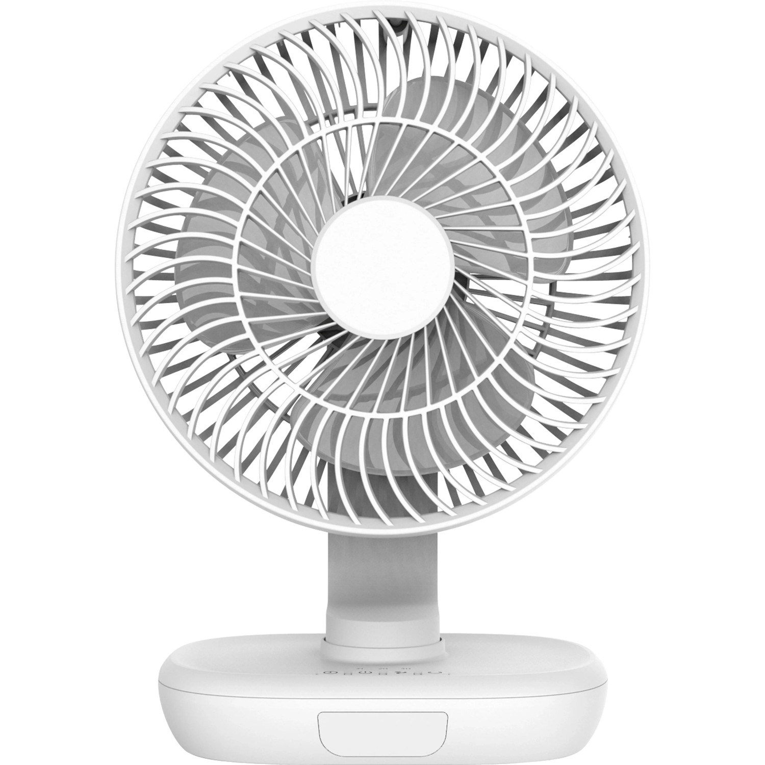 Wentylator biurkowy z timerem, usb 20cm 10W