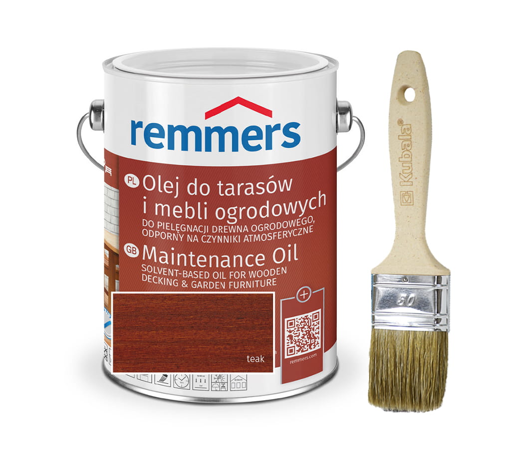 REMMERS PFLEGE-OL OLEJ DO DREWNA 2,5L TEAK