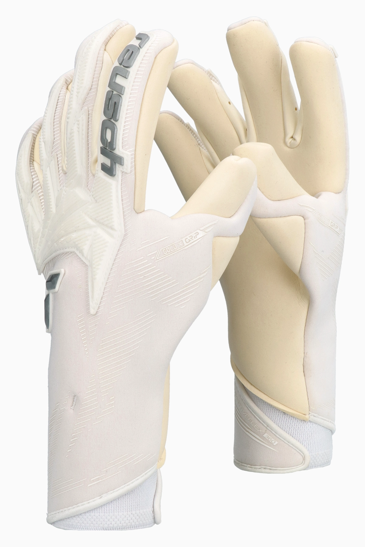 Rękawice Reusch Attrakt Gold X Strapless - Biały