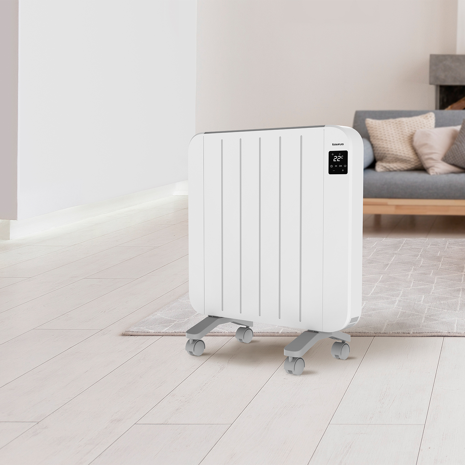 Taurus Nepal 1500 W grzejnik konwektorowy biały 935100000