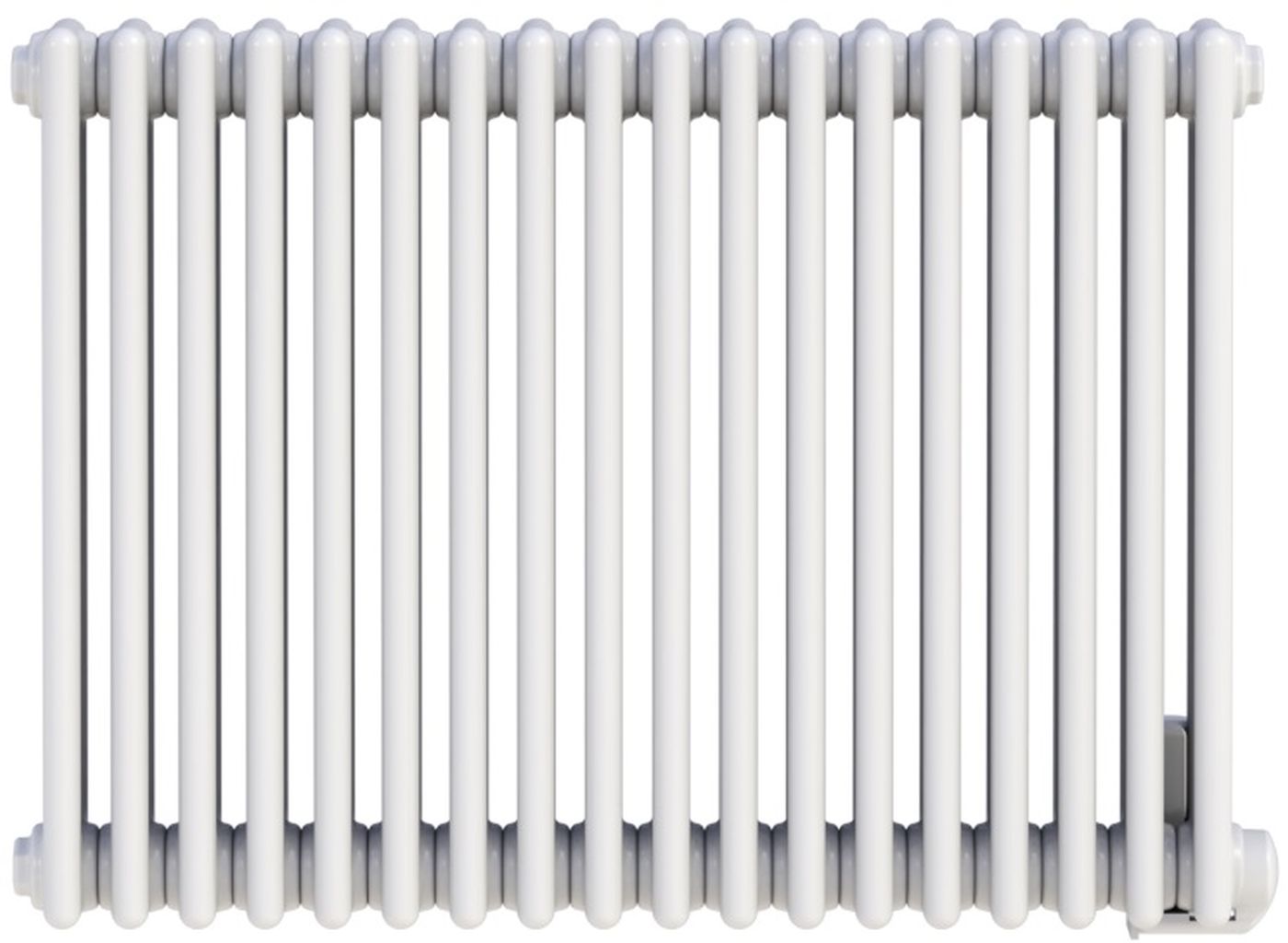Zehnder Charleston Electric grzejnik elektryczny z grzałką 60x87 cm biały NZ3-060-087/GF