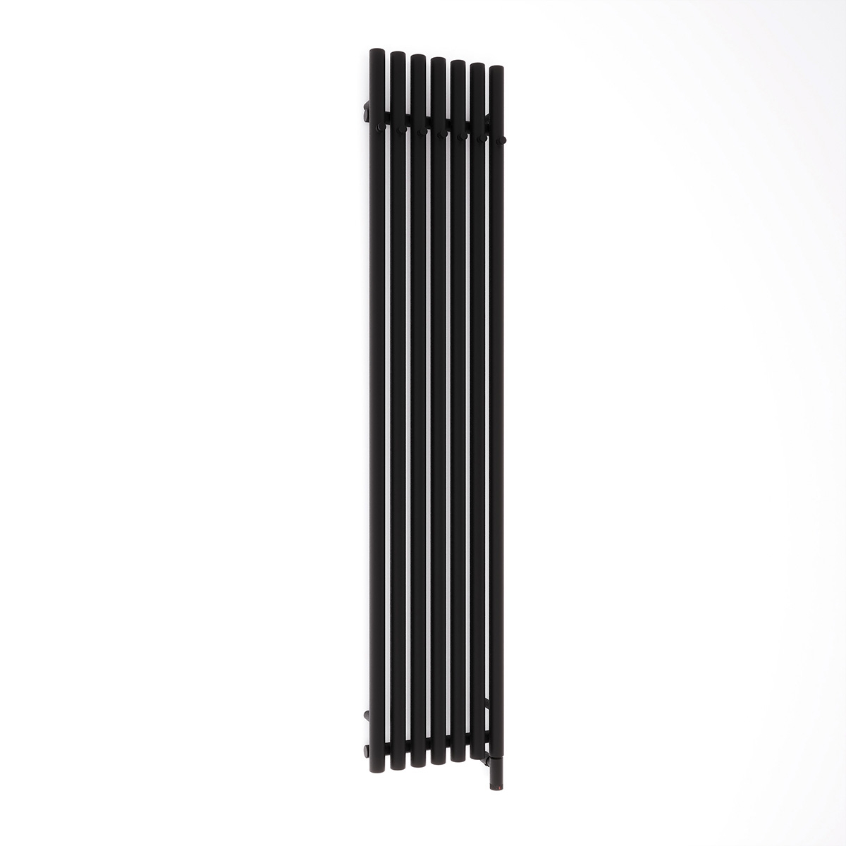 Oltens Stang (e) grzejnik elektryczny 180x37 cm czarny mat 55129300 - Wysyłka w 24h