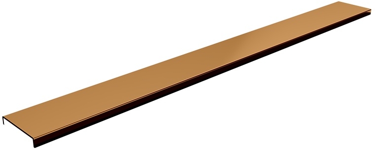 Schedpol Base Copper Shine Range maskownica odpływu liniowego 120 cm miedź 10.059/DPMP