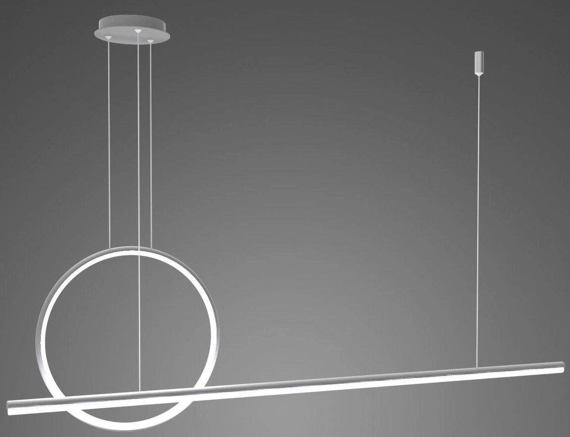 Altavola Design Led Shape lampa wisząca 1x23 W srebrna LA087/PX143_40_4k_silver