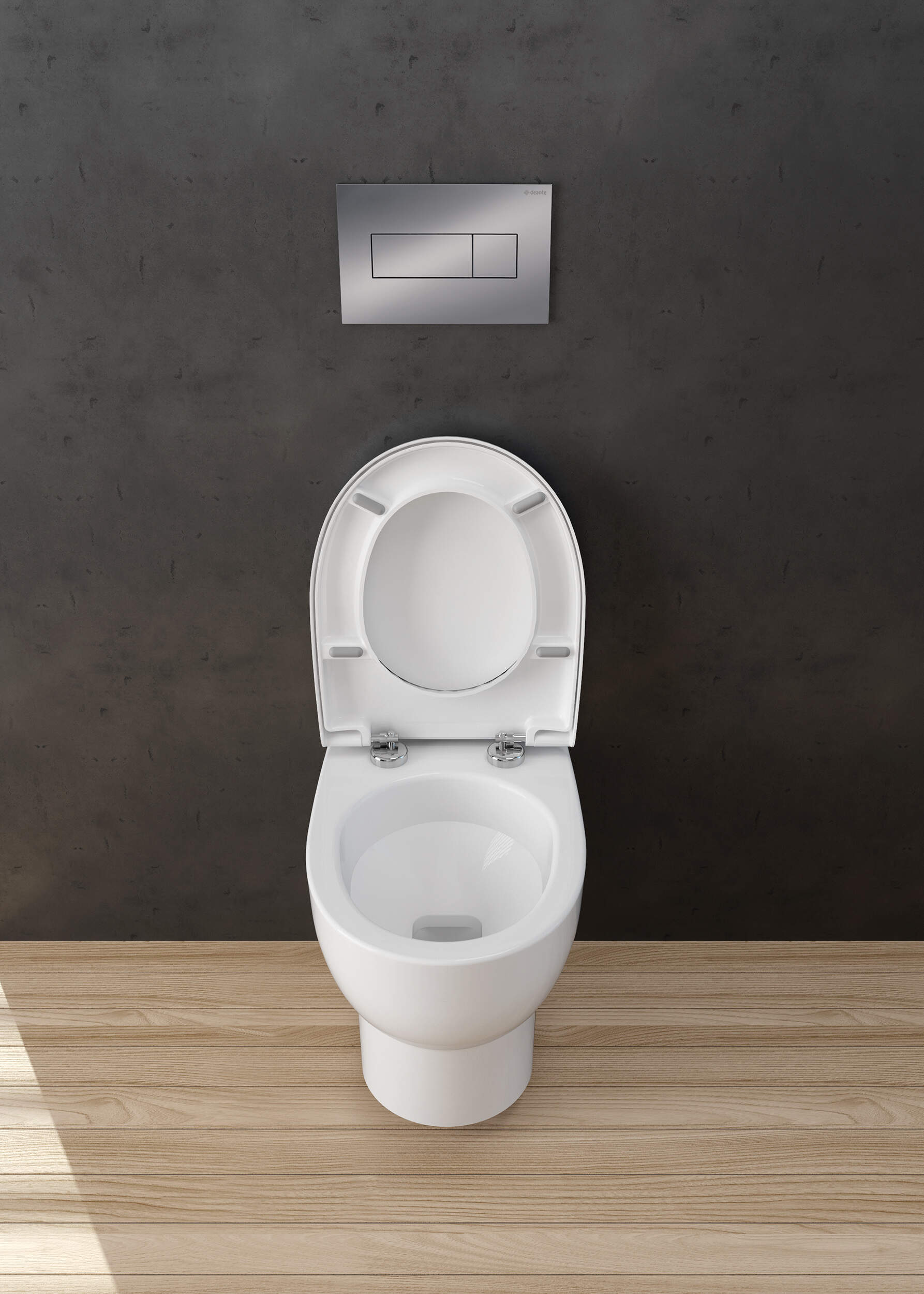 Deante Slim przycisk spłukujący do WC chrom błyszczący CST051P - Wysyłka w 24h
