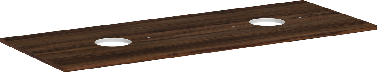 Hansgrohe Xelu Q blat naszafkowy 136x55 cm orzech 54118630