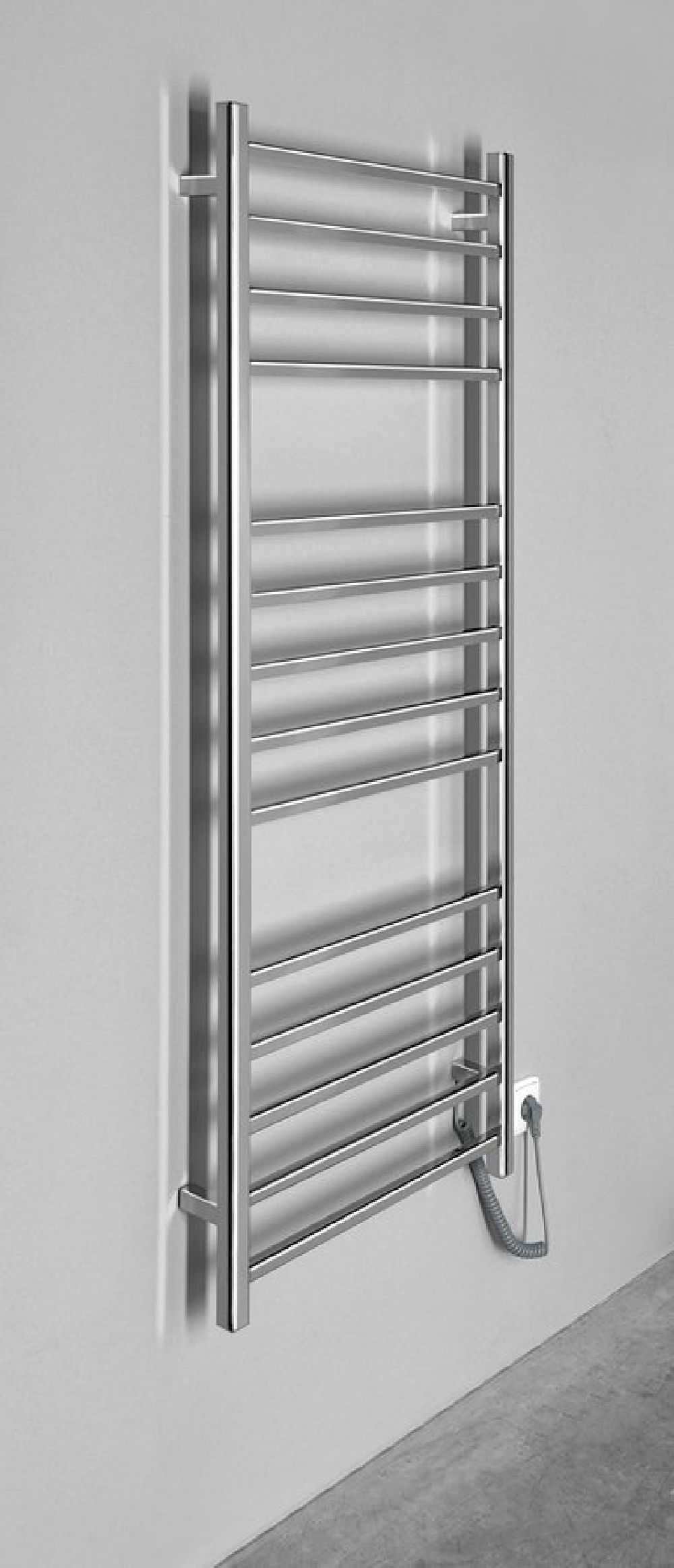 Sapho Eskinado grzejnik elektryczny 150x60 cm stal polerowana ER450V
