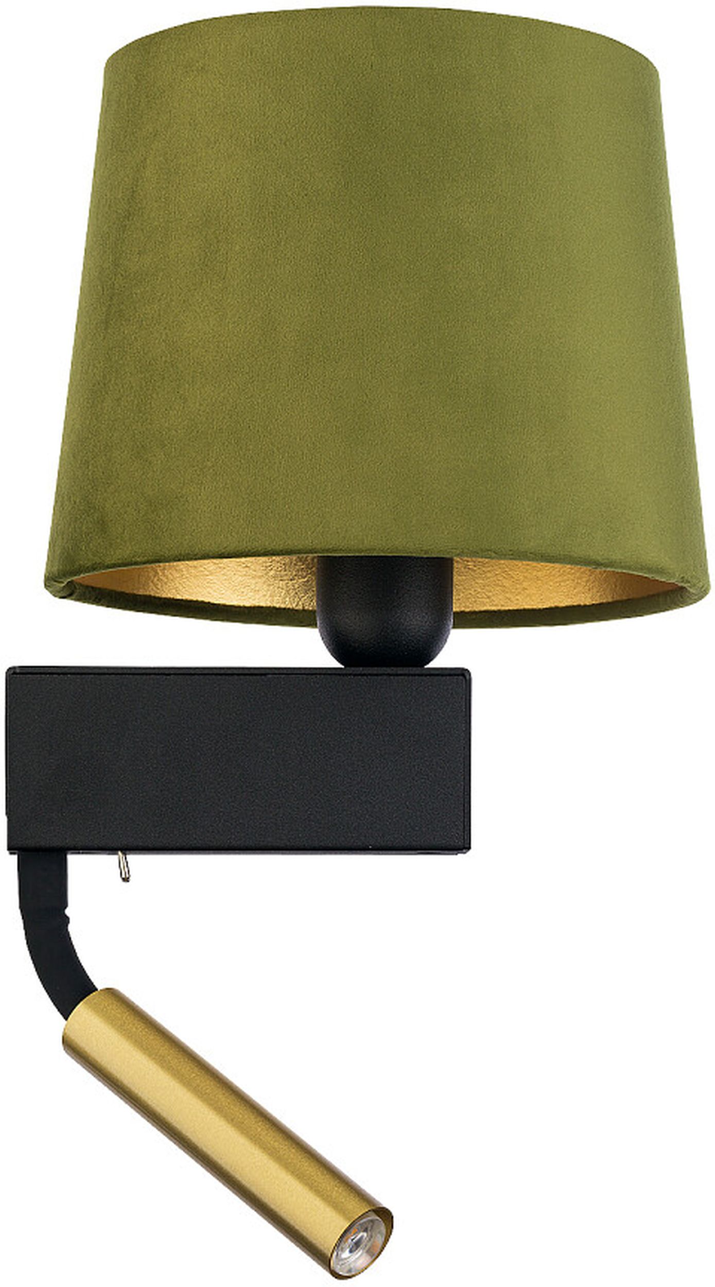 Nowodvorski Lighting Chillin kinkiet 2x10 W czarny-mosiądz-zielony-złoty 8214