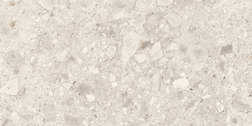 Opoczno Terrazzo Stone płytka ścienno-podłogowa 59,8x29,8 cm biała