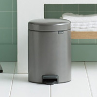 Brabantia NewIcon kosz na śmieci 5 l pedałowy grafit 112683 - Wysyłka w 24h
