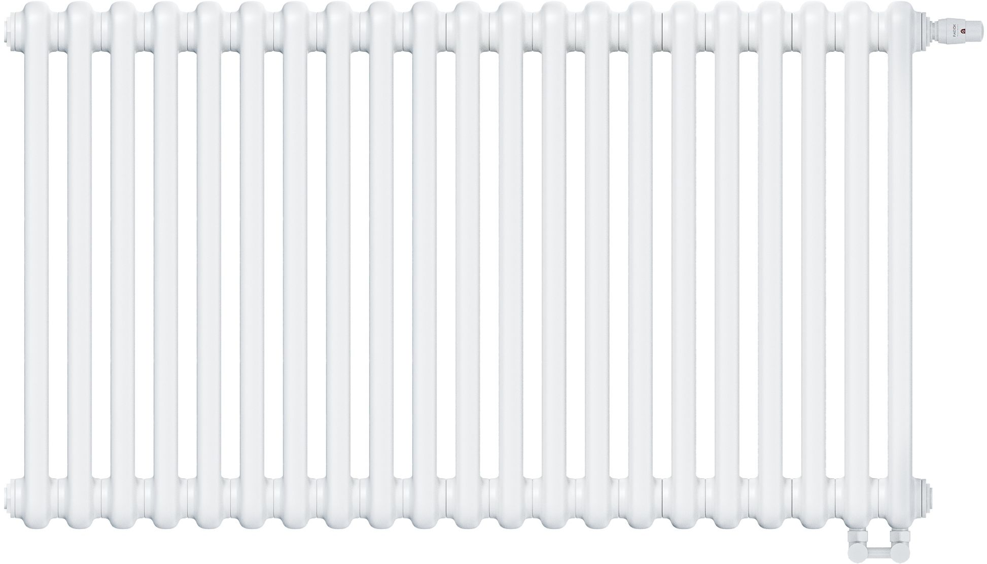Irsap Tesi 3 grzejnik pokojowy 56,5x94,5 cm podłączenie dolne biały IRS-TES-3056-21-B 25