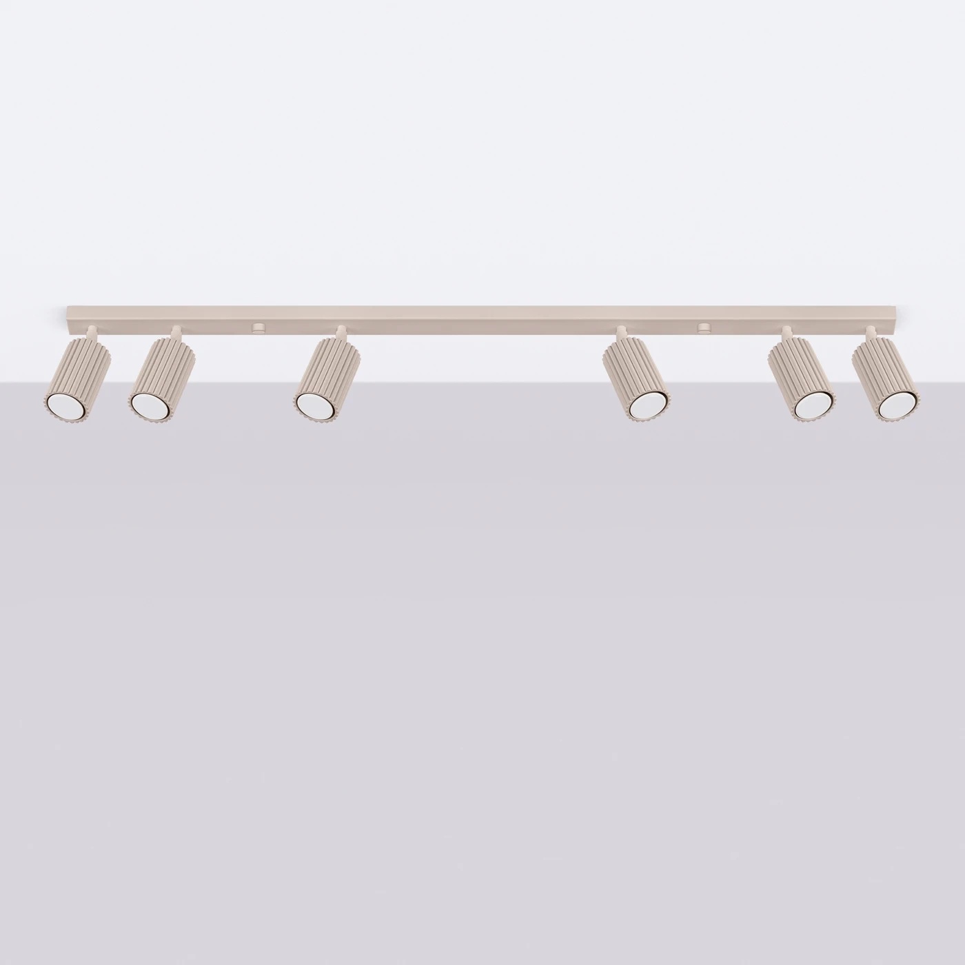 Sollux Lighting Karbon lampa podsufitowa 6x10 W kaszmirowa SL.1766 - Wysyłka w 24h