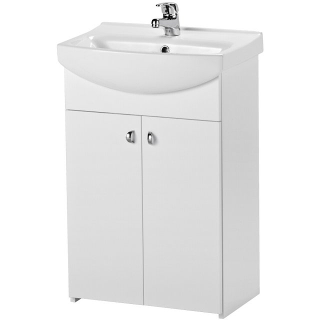 MITO Cersanit Szafka BIANCO z umywalką CERSANIA NEW 50 biała S509-039