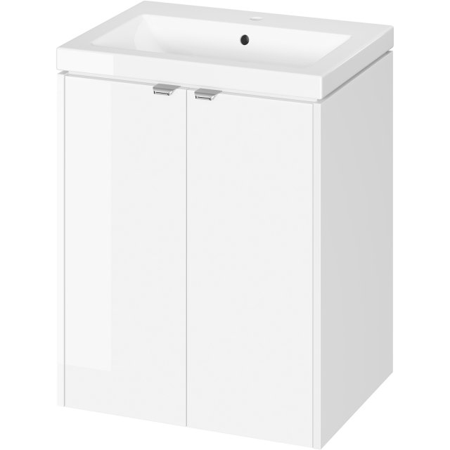 CERSANIT Szafka OVIDA z umywalką meblową biała 60 cm DSM S4047-002