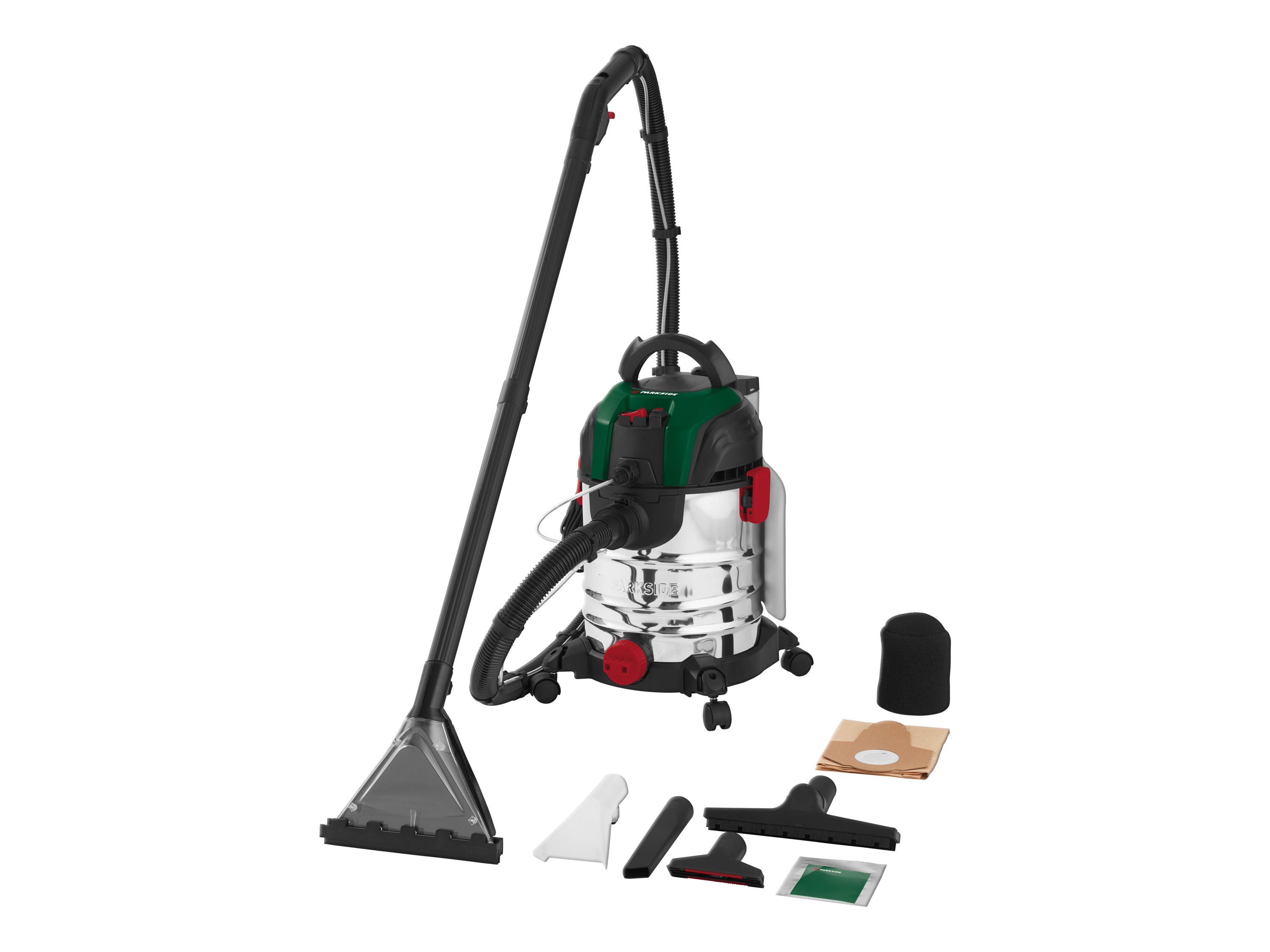Parkside Odkurzacz piorący do pracy na mokro i na sucho PWS 20 D3, 1600 W