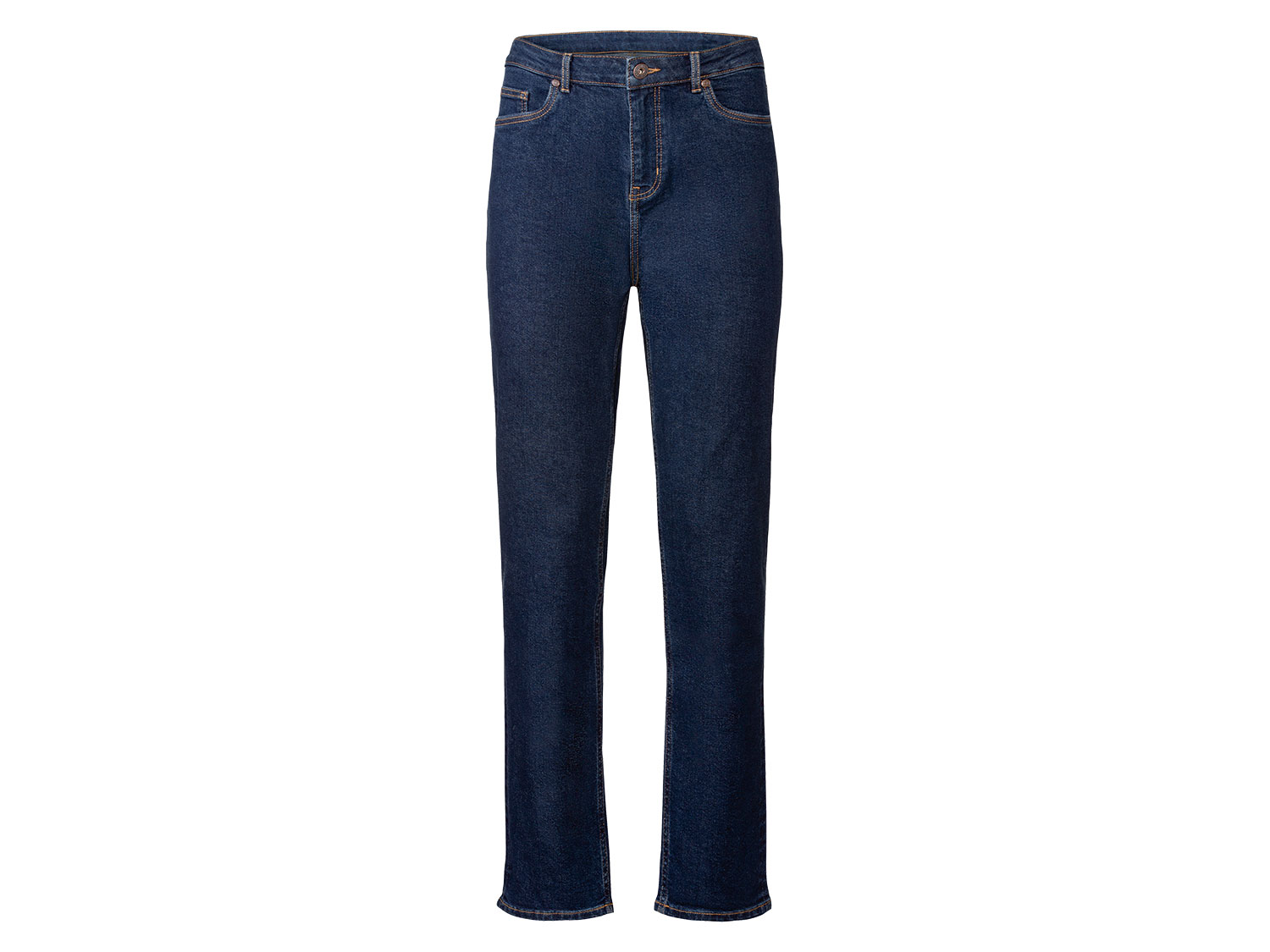 esmara Jeansy damskie straight fit Ciemnoniebieski, 34