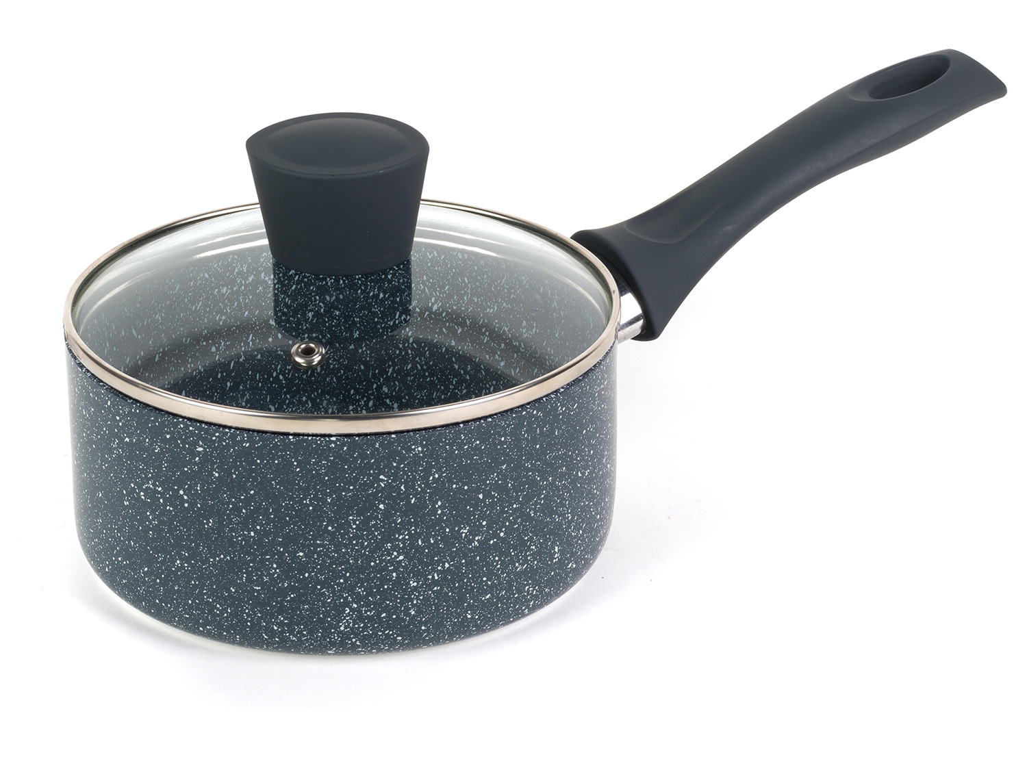 Russell Hobbs Wok / Patelnia / Rondel / Garnek aluminiowy Blue Marble Rondel, 16 cm