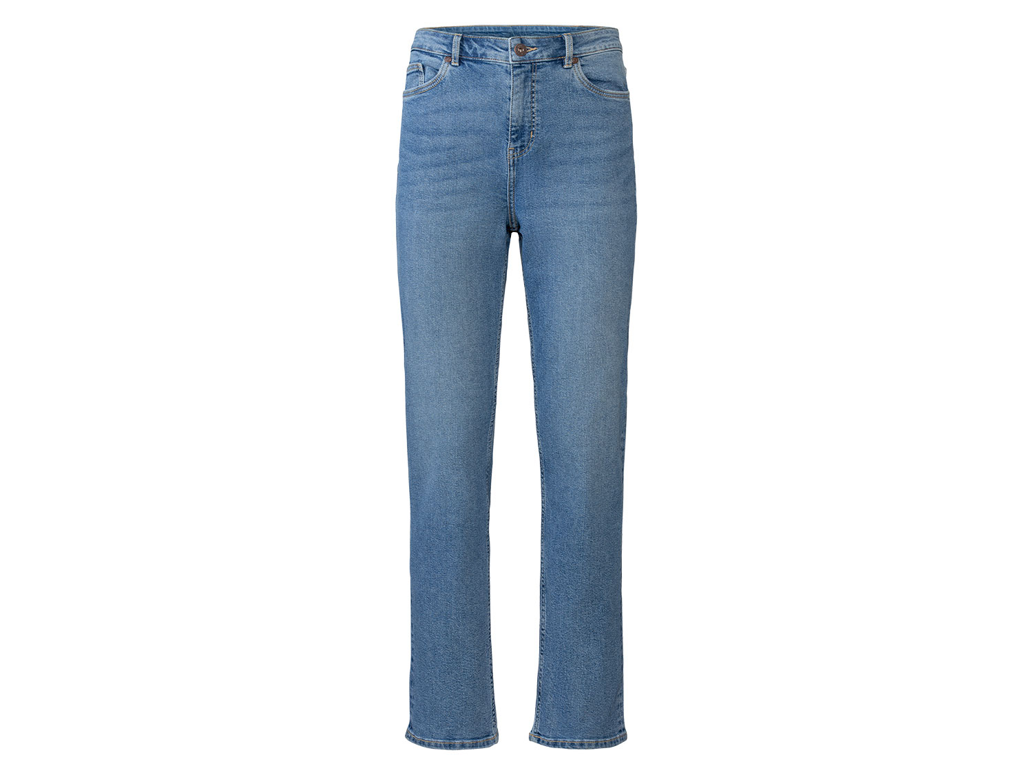 esmara Jeansy damskie straight fit Niebieski, 36