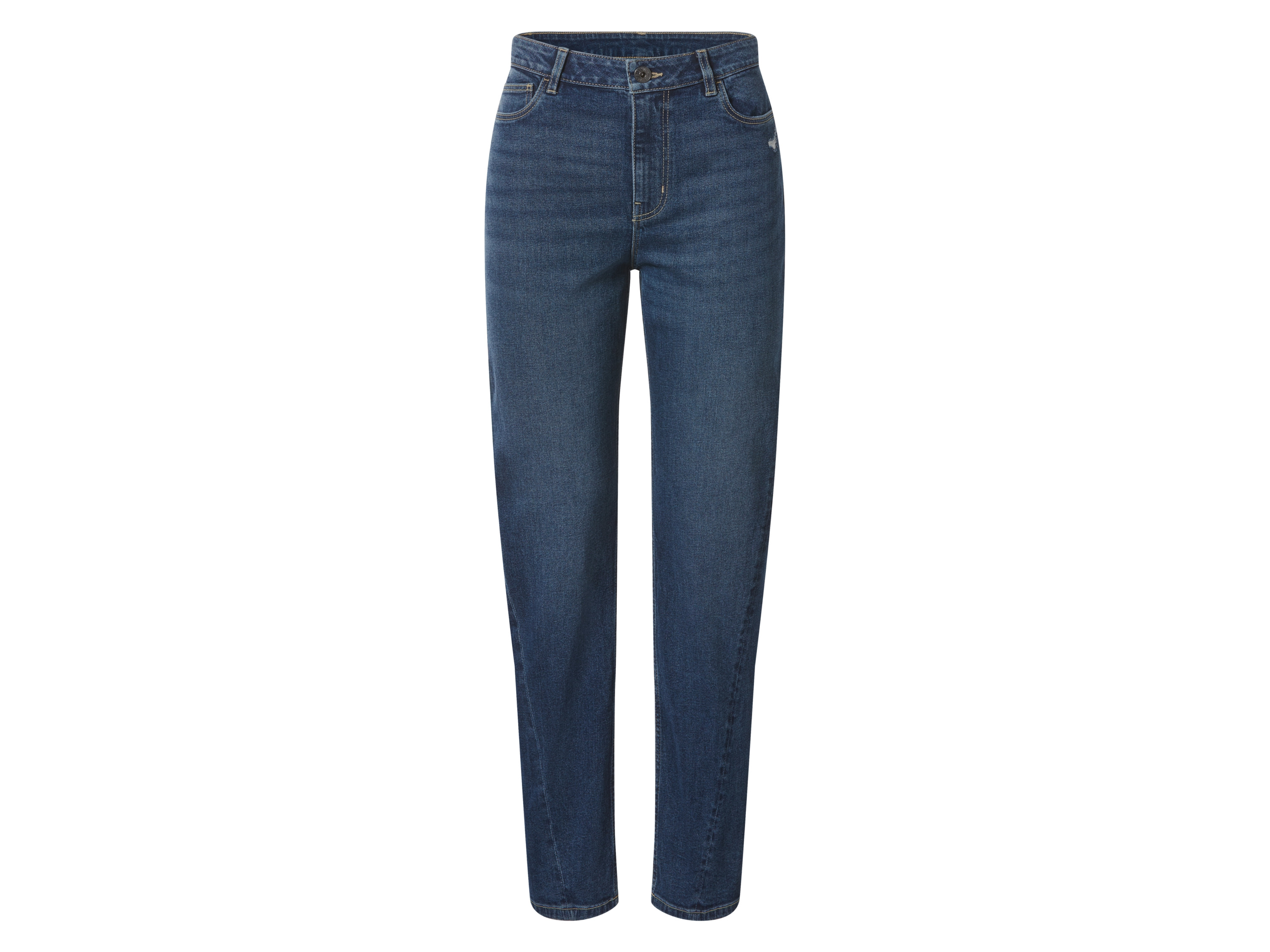 esmara Jeansy damskie straight fit ankle lenght Niebieski, 38