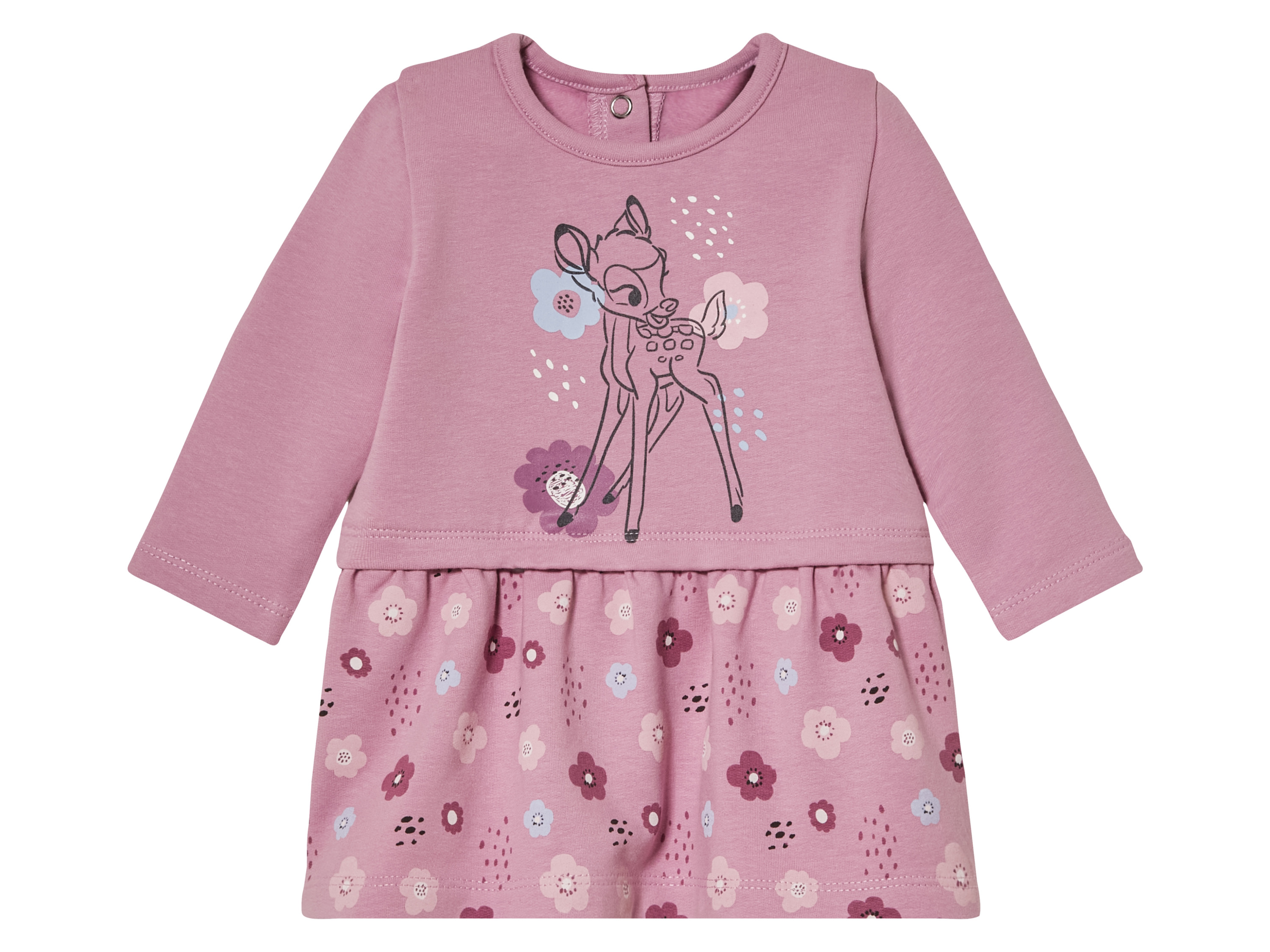 Sukienka dziewczęca z kolekcji Disney World bambi fioletowy, 74/80