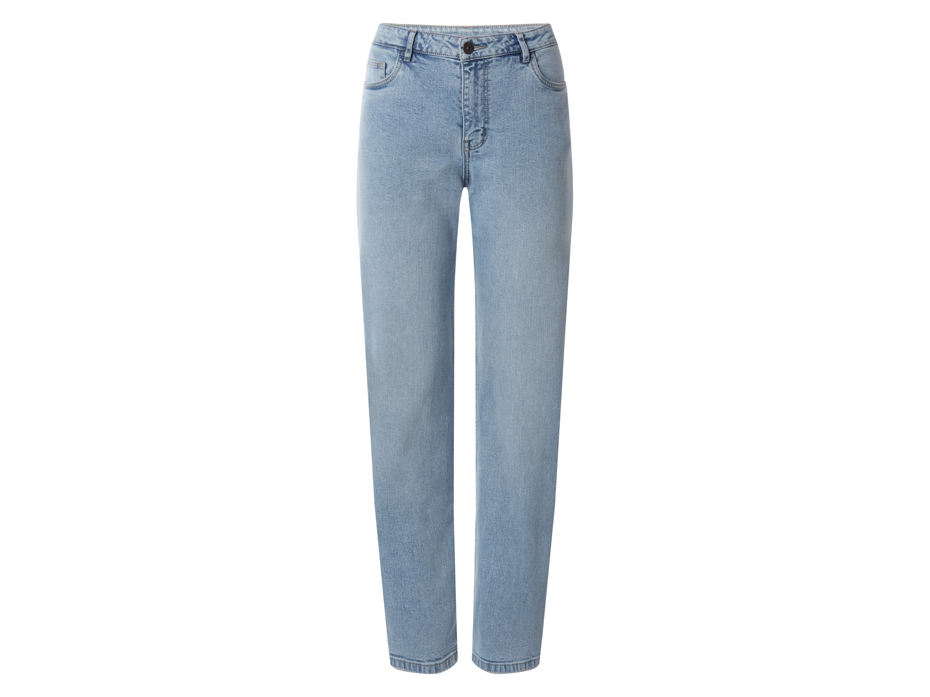 esmara Jeansy damskie straight fit Jasnoniebieski, 44