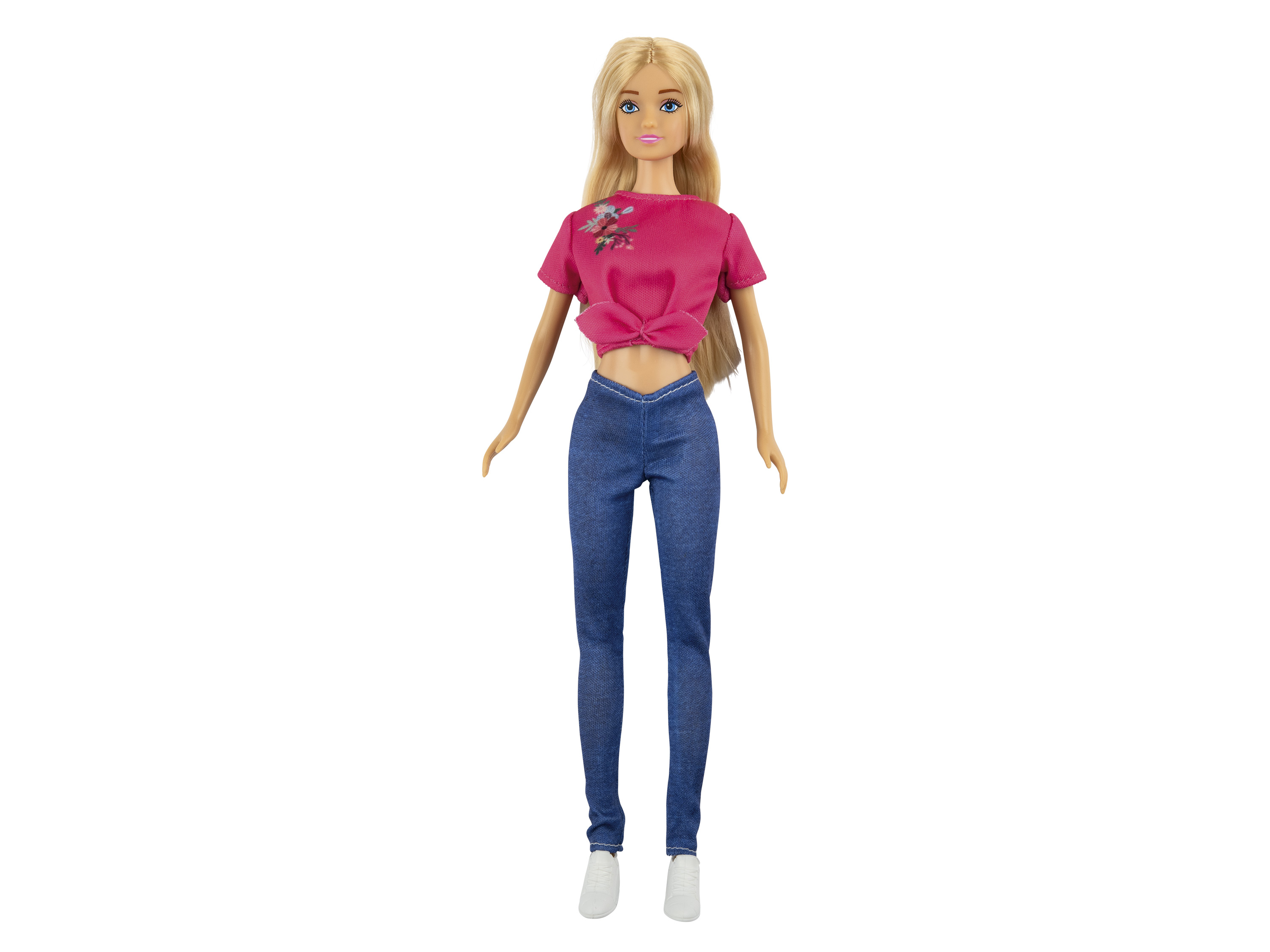 Playtive Lalka Stella Fashion Doll Zestaw z rowerem