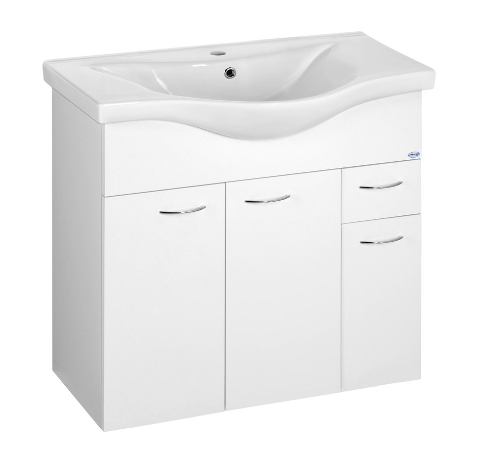 Darmowa Dostawa - Szafka wisząca podumywalkowa 75.1x35 cm Aqualine Keramia Fresh 50082A