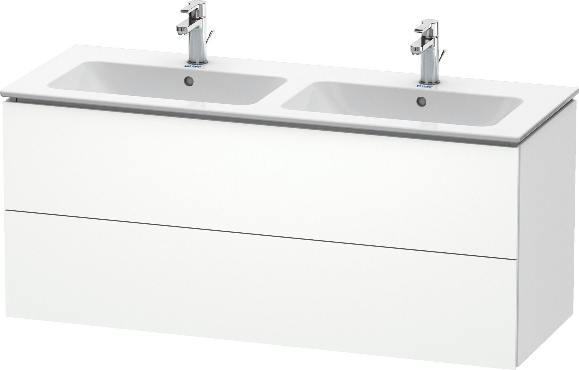 Darmowa Dostawa - Szafka wisząca podumywalkowa 129x48.1 cm Duravit L-Cube LC625801818