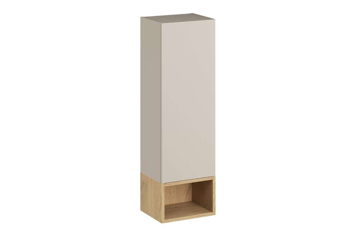 Darmowa Dostawa - Szafka 30x27x100 cm boczna wisząca dąb-beżowa Comad Dalia Cashmere SETDCSP