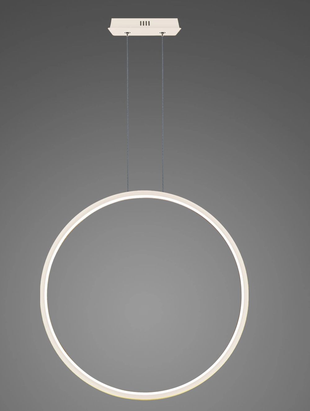 Darmowa Dostawa - Lampa wisząca 1x38 W biała Altavola Design Ledowe Okręgi LA073X100in4kwhite