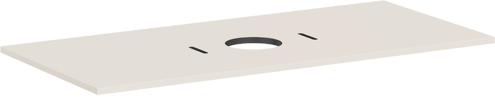 Darmowa Dostawa - Blat naszafkowy 118x55 cm piaskowy Hansgrohe Xilesa E 54277780