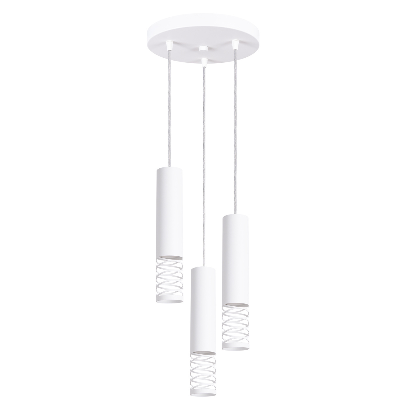 Darmowa Dostawa - Lampa wisząca 3x10 W biała Sollux Lighting Lami SL1689