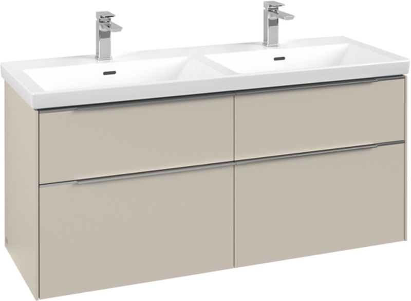 Darmowa Dostawa - Szafka wisząca podumywalkowa 127.2x46.2 cm Villeroy & Boch Subway 3.0 C568L0VN