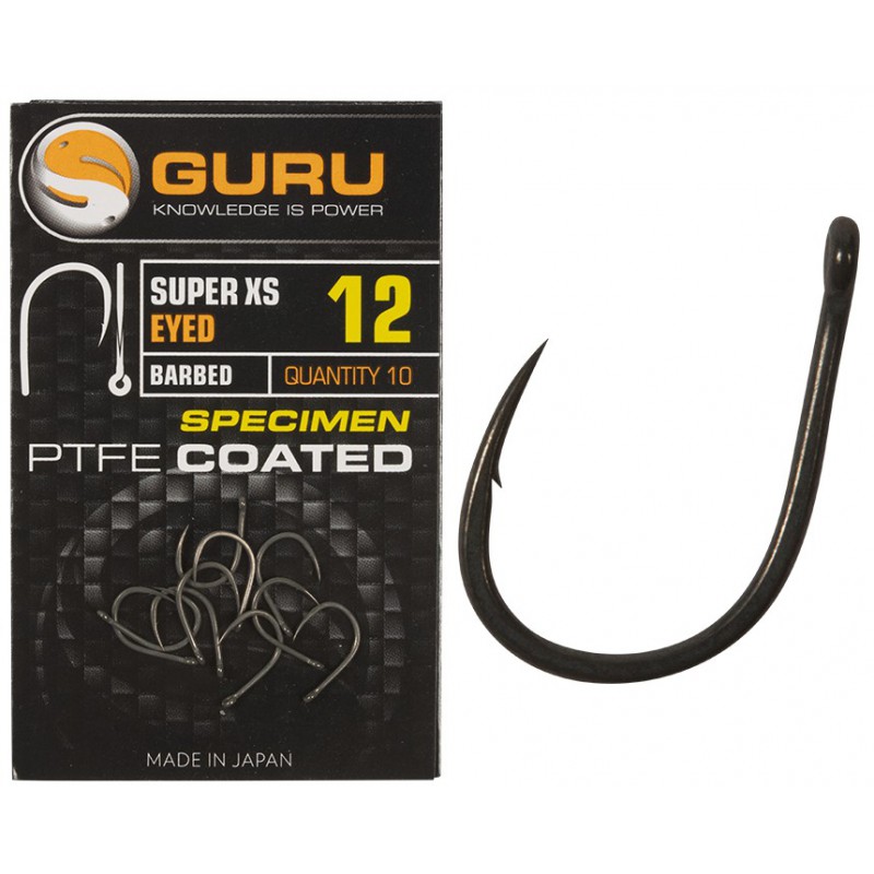 Guru Haczyki Super XS Eyed Barbed Z Oczkiem Nr16