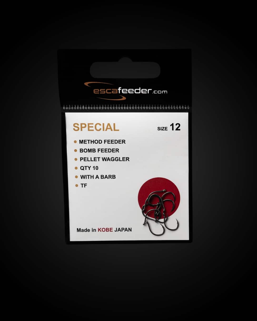Esca Feeder Haczyki Bezzadziorowe Special nr 12