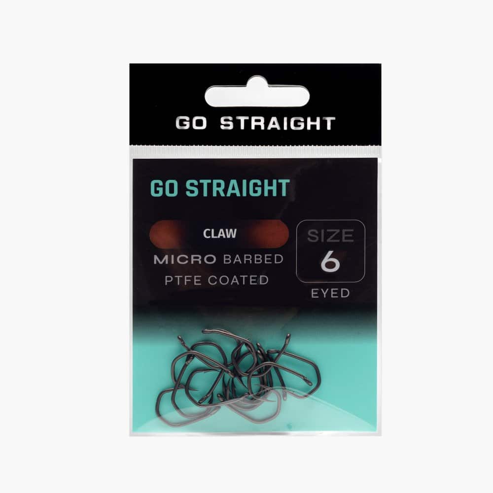 Go Straight Haczyki CLAW Eyed MicroBarbed roz. 4