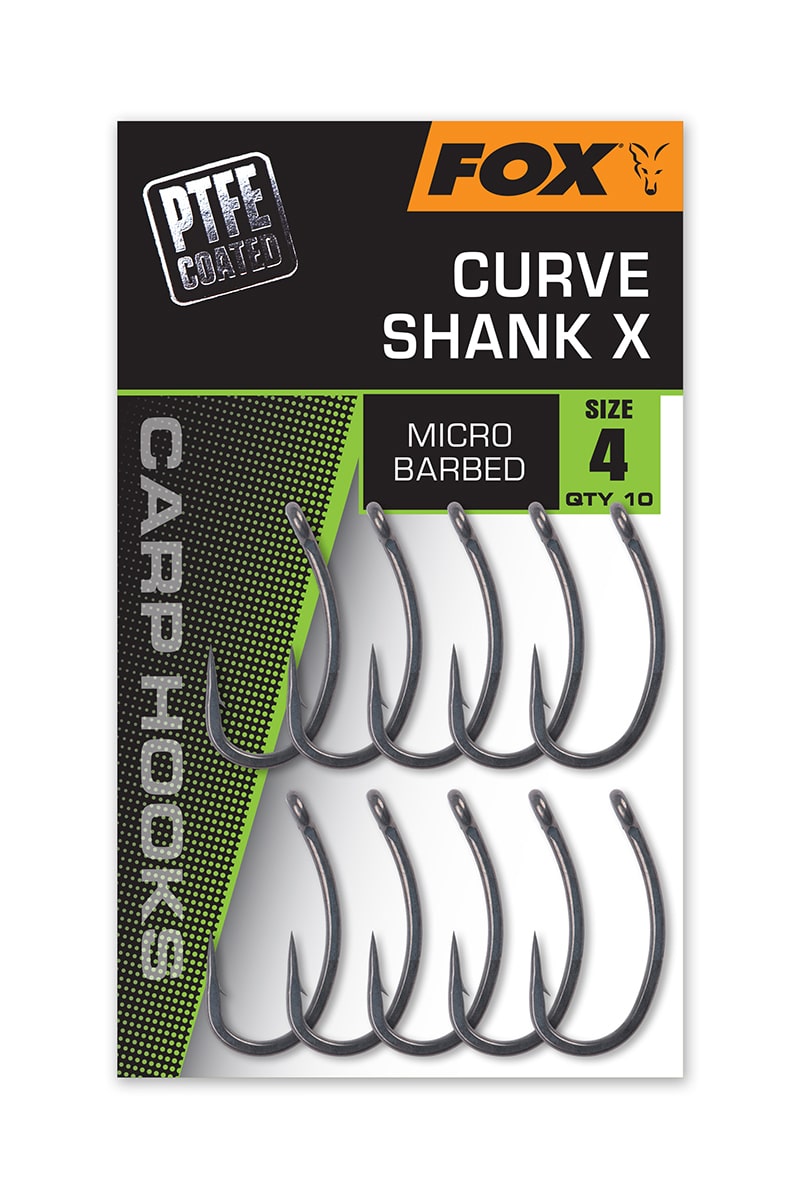 FOX Haczyki Karpiowe Curve Shank X nr 4