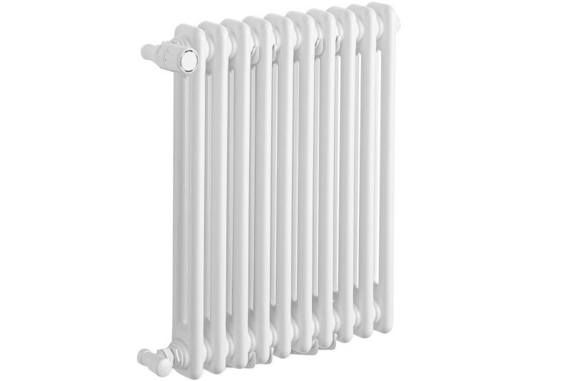 Grzejnik żeberkowy poziomy retro Column Line CL2E-575x470-B500 biały 1 szt.