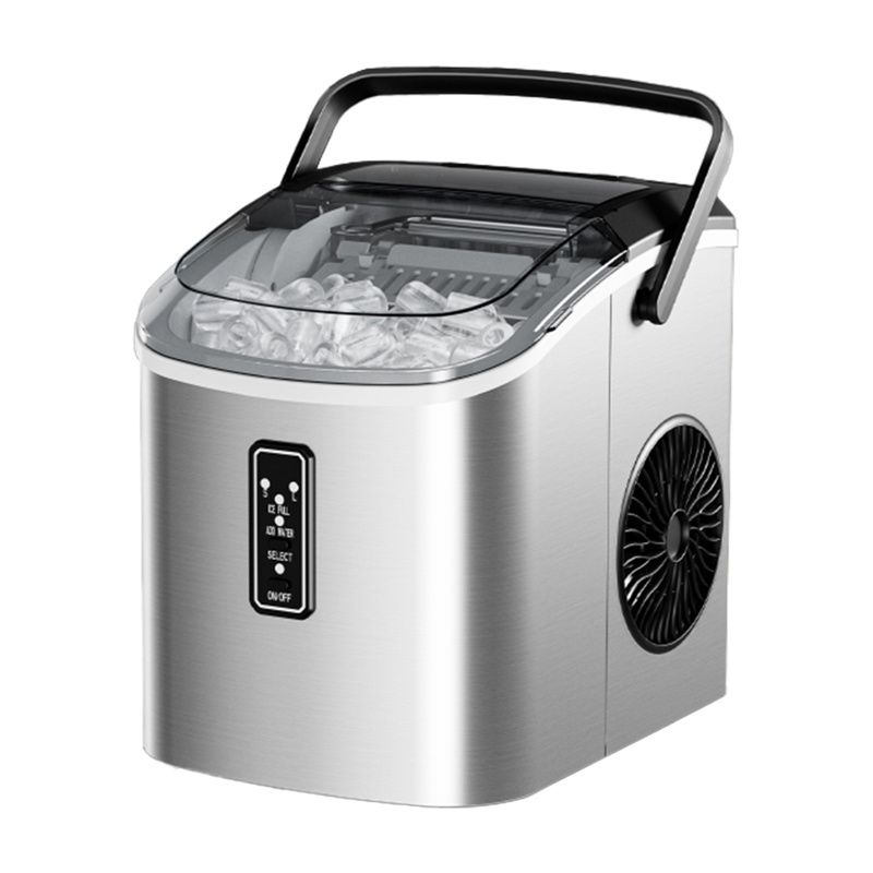 Kostkarka do lodu EUHOMY IM08 1,2l 12kg Srebrna 1 szt.