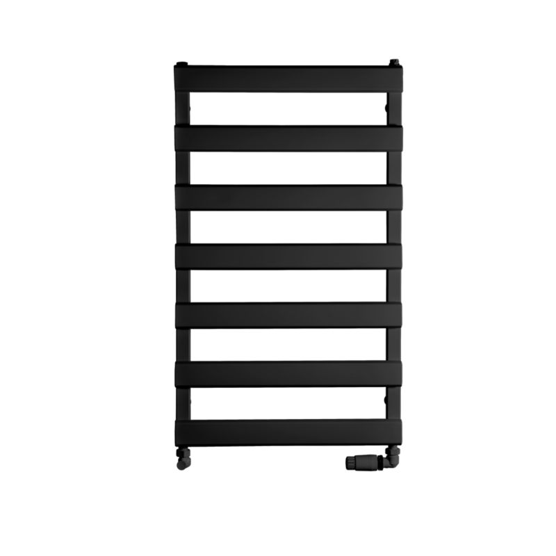 Grzejnik łazienkowy LUXRAD Scala New 840 x 400 mm czarny mat str. 298W 1 szt