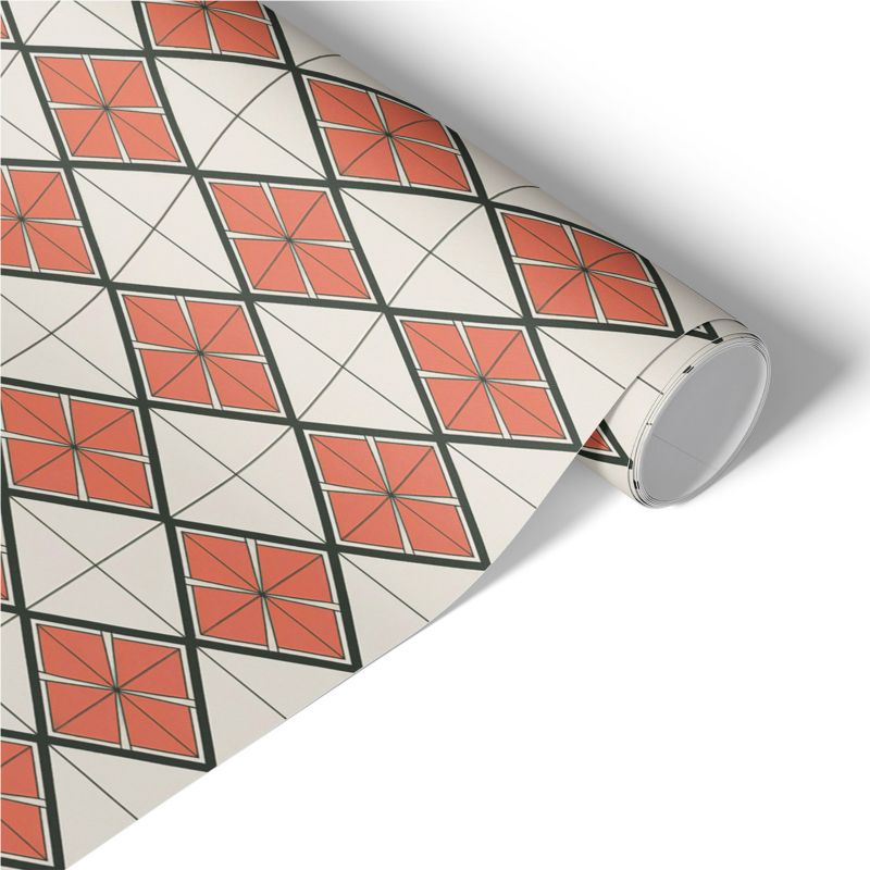 Okleina na Meble Tulup 65x130 cm Szachownica płytek Okleina Na Biurko I Regał 1 rol.
