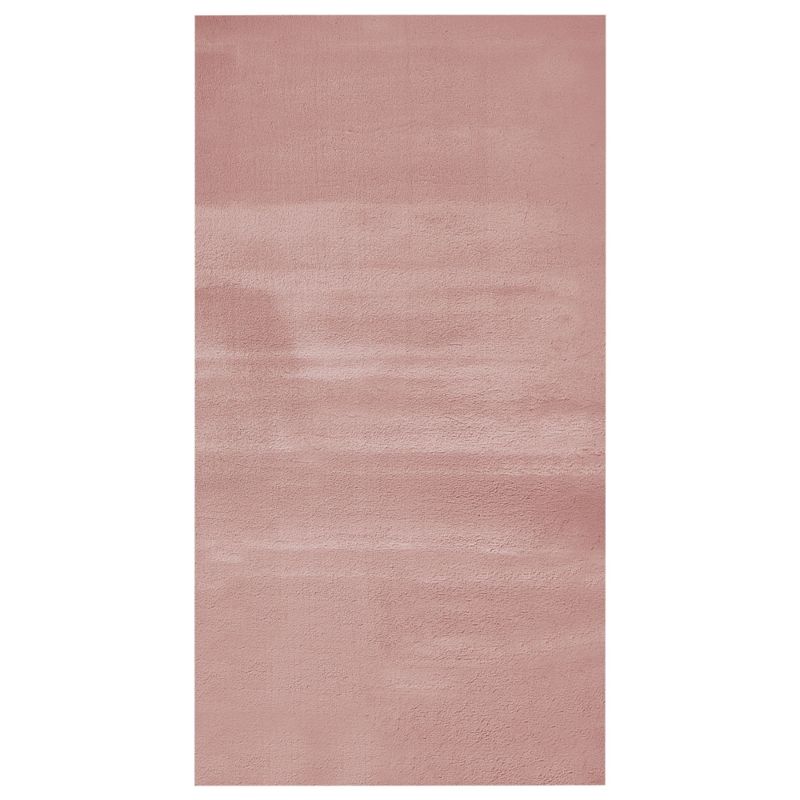 Dywan ze sztucznego futra Mirpur Różowy 80 x 150 cm 1 szt.