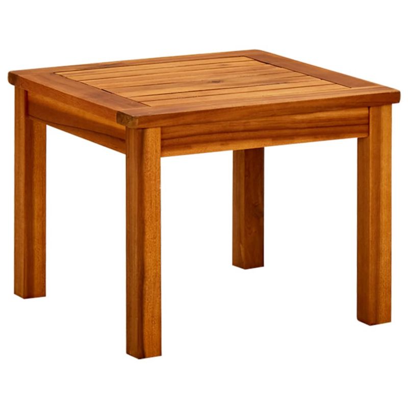 Stolik kawowy vidaxl 45 x 45 x 36 cm 316394 brąz 1 szt