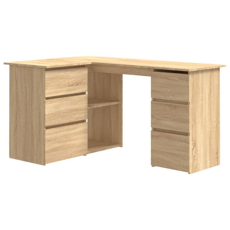 Biurko vidaxl 801092 brąz 2 szt