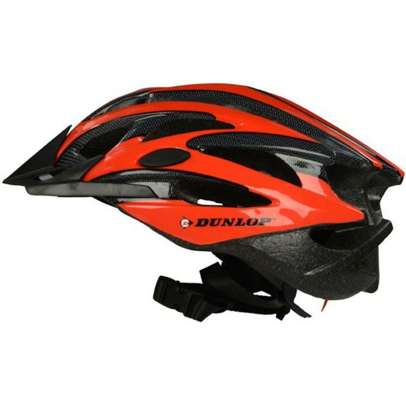 Kask Dunlop rowerowy regulowany mtb r. s (53-55cm) koralowy 1szt.