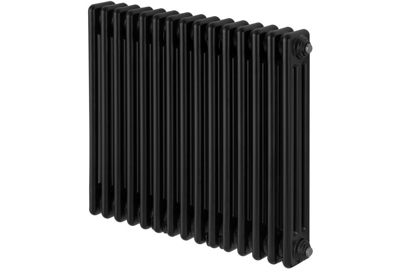 Grzejnik żeberkowy poziomy retro Column Line CL3E-575x695-D50L/P czarny 1 szt.