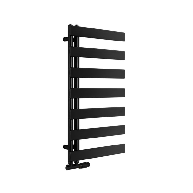 Grzejnik łazienkowy UCR-900x500-D50L/P czarny 1 szt.