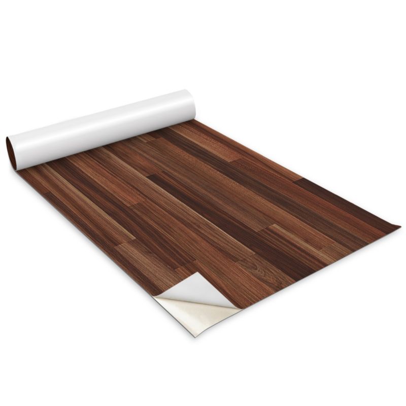 Okleina Meblowa Do Sypialni I Garderoby Wallfluent 100x50 cm Ciemnie deski wzór Okleina Na Biurko I Regał 1 rol.